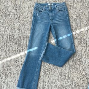 Paige Colette Crop Flare Jeans
